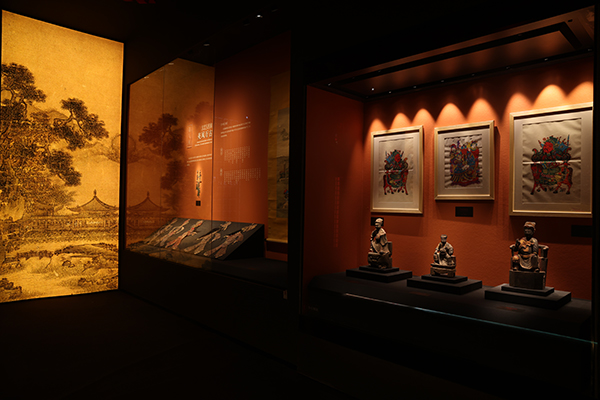重磅文物云集 “義薄云天——關(guān)公主題精品文物展”開(kāi)展_fororder_“義薄云天——關(guān)公主題精品文物展”展廳圖-2